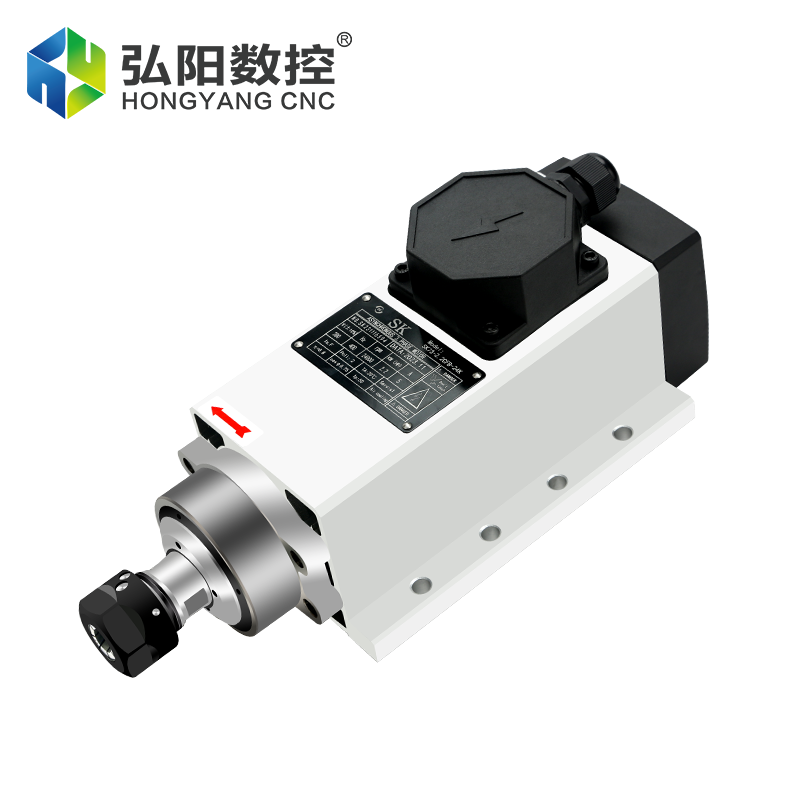 侧孔机风冷主轴