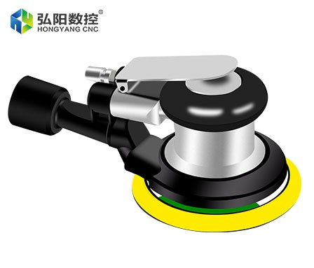 气动打磨机5寸手持砂纸吸尘干磨机工业级磨光机美容打蜡抛光机